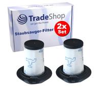 Trade-Shop Lot de 2 filtres en mousse HEPA compatibles avec Rowenta Air Force 460 RH9252 RH9253 RH9256 RH9276 RH9282 RH9286 remplace ZR009002