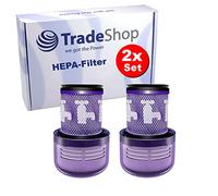 Trade-Shop Lot de 2 filtres HEPA pour aspirateur Dyson V12, V12 Slim, V12 Detect Slim Absolute, V12 Detect Slim