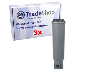 Trade-Shop Lot de 3 filtres à eau pour machine à café Krups EA8105 EA810570 EA8108 EA810870 EA8150 EA815b EA815b70 EA815p EA815070 EA8160 EA81603 1 cartouche filtrante