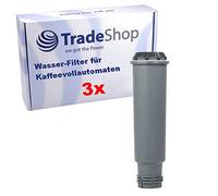 Trade-Shop Lot de 3 filtres à eau pour machine à café Krups EA8161 EA816170 EA826e EA826e10 EA8105 EA810570 EA8108 EA810870