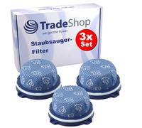 Trade-Shop Lot de 3 microfiltres HEPA pour aspirateur, compatibles avec Samsung Jet 75E Premium, Jet 85 Multi, Jet 85 Pet, Jet 85 Pro, Jet 90, Jet 95 Multi