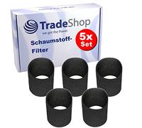Trade-Shop Lot de 5 filtres en mousse compatibles avec Güde 16805, 16830, Extra 2000, Jazz Automatic, NTS 1200, NTS 1250, NTS 1600 I, Rio Inox