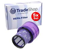 Trade-Shop Lot de 5 filtres HEPA compatibles avec Dyson Cyclone V11 Absolute / Pro, Extra, Extra +, Extra Pro, SV14, 970013-02, 97001302 DY-970013-02 / Filtre pré-moteur lavable