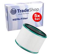 Trade-Shop Lot de 5 filtres HEPA pour purificateur d'air Dyson Pure Cool Link DP01 DP03 HP00 HP01 HP02 HP03 - Remplacement pour Dyson 967449-04