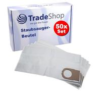 Trade-Shop Lot de 50 sacs d'aspirateur en microfibre non-tissée compatibles avec Starmix Cyclon Elektrostar NT-08.-20-30-63, HG 8-1020, HG 8-10L, HG 8-14 RV, HG 8/NT