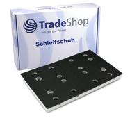 Trade-Shop Plaque de ponçage 80 x 130 mm compatible avec Festool RS400, RTS400, RTS400REQ, RTSC400 remplace 489252 (SSH-STF-80x130/12)