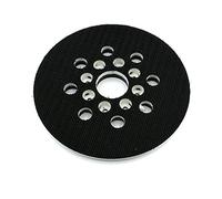 Trade-Shop Plateau de ponçage 8 trous - 125 mm - Version fermeture auto-agrippante - Pour Bosch GEX 125-1 AE PEX 220 A