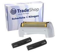 Trade-Shop Tête de rasage film de rechange feuille de rasage rasoir bloc de couteau pour Andis TS-1 TS-2 Profoil Lithium 17150 17200 Rasoir feuille