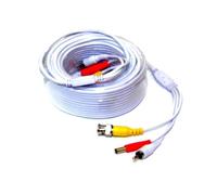 TrAdE Shop Traesio Câble rallonge pour caméra vidéo surveillance 20 mètres BNC alimentation RCA