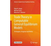 Théorie du commerce dans les modèles d'équilibre général calculable : Armington, Krugman et Melitz