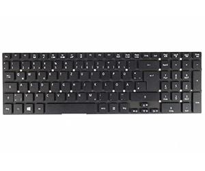 tradebit - Clavier de rechange I Clavier pour ordinateur portable I Compatible avec Acer Aspire V3-571 V3-771 V3-771G E1-572 5830TG V3-772G 5755 I DE QWERTZ I Disposition allemande I Finition précise