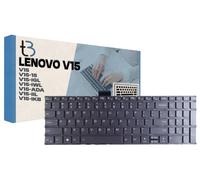 tradebit - Clavier pour Lenovo V15 V15-15 V15-IGL V15-IWL V15-ADA V15-IIL V15-IKB LED QWERTY US