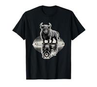 Trader boursier Bull Bear Reflection T-Shirt