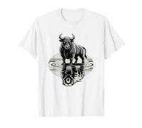 Trader boursier Bull Bear Reflection T-Shirt