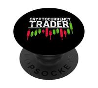 Trader de Crypto-Monnaie - Trading de Crypto pour Les Traders à Terme PopSockets PopGrip Adhésif