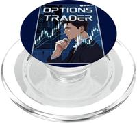 Trader d'options Stock Market Pro PopSockets PopGrip pour MagSafe