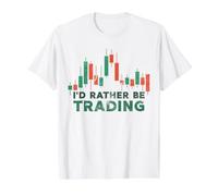 Trader en Crypto et en Bourse - Je préfère négocier de manière Amusante T-Shirt Graphique avec Valeur