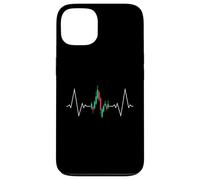 Trader Heartbeat EKG Pulse Line pour Les Fans de Trading Coque pour iPhone 13