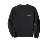 Trader Heartbeat Pulse Crypto Forex Stock Trader Cadeau Mini Sweatshirt