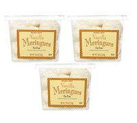 Trader Joe's Lot de 3 Meringues vanille sans graisses et sans gluten 200 ml ea.)