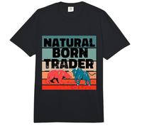Trader né Naturel Analyste d'actions Trading d'options Comfort Colors Adult Heavyweight T-Shirt
