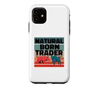 Trader né Naturel Analyste d'actions Trading d'options Coque pour iPhone 11