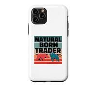 Trader né Naturel Analyste d'actions Trading d'options Coque pour iPhone 11 Pro