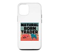 Trader né Naturel Analyste d'actions Trading d'options Coque pour iPhone 12/12 Pro