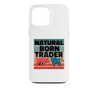 Trader né Naturel Analyste d'actions Trading d'options Coque pour iPhone 13 Pro Max