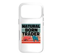 Trader né Naturel Analyste d'actions Trading d'options Coque pour iPhone 17 Pro