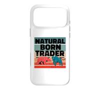 Trader né Naturel Analyste d'actions Trading d'options Coque pour iPhone 17 Pro Max