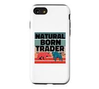 Trader né Naturel Analyste d'actions Trading d'options Coque pour iPhone SE (2020) / 7/8
