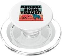 Trader né Naturel Analyste d'actions Trading d'options PopSockets PopGrip pour MagSafe