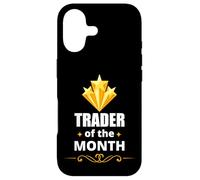 Trader of The Month Stock Market Investment Humor Coque pour iPhone 17