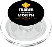 Trader of The Month Stock Market Investment Humor PopSockets PopGrip pour MagSafe