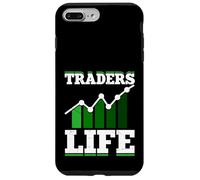 Traders Life - Négocier des cryptomonnaies et investir de l'argent sur Le marché boursier Coque pour iPhone 7 Plus/8 Plus
