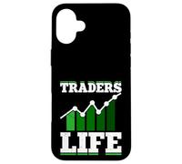 Traders Life - Négocier des cryptomonnaies et investir de l'argent sur Le marché boursier Coque pour iPhone 16 Plus