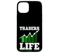 Traders Life - Négocier des cryptomonnaies et investir de l'argent sur Le marché boursier Coque pour iPhone 15 Plus