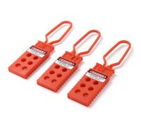 TRADESAFE Lockout Tagout Lot de 3 moraillons en nylon et plastique