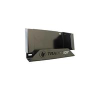 Tradetidy Boîte à gants en latex/nitrile/jetable - Idéal pour camionnettes, garages, ateliers - Fabriqué en acier (noir)