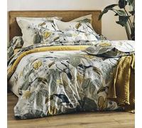 Tradilinge ~ Taie d'oreiller Toco Vert en Coton 50x70