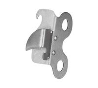 Tradineur Lot de 2 ouvre-boîtes papillon en acier inoxydable 7 cm Passe au lave-vaisselle