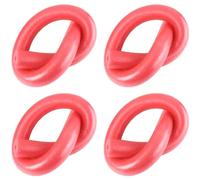 Tradineur Lot de 4 flotteurs de natation en mousse, bâton flotteur, tube mousse pour piscine, spaghetti en mousse, 6,5 x 150 cm, rose