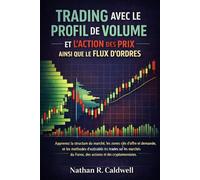 TRADING AVEC LE PROFIL DE VOLUME ET L’ACTION DES PRIX AINSI QUE LE FLUX D’ORDRES: Apprenez la structure du marché, les zones clés d’offre et de demande, et les méthodes d’exécution des trades sur les