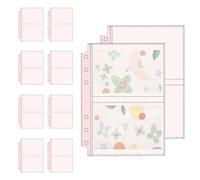 Trading Card Binder | 10-Sheet Protective A5 A6, Collectible Trading Card Albums, for Display Collection Organization Photo Envelopes Photocards Tickets Kids Adults