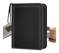 Trading Card Binder - 27,5 x 5,5 x 33,5 cm Trading Card Storage Binder With 50 Removable Sleeves | Zipper Collectible Toys Photocard Holder Organizer For Football Soccer Album Sports