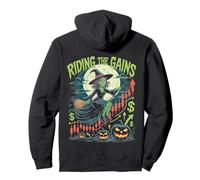 Trading de Riding The Gains Witch pour Halloween Sweat à Capuche