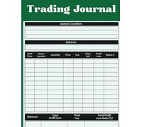Trading Logbook: Track Trades, Monitor Market Trends, Refine Strategies, Manage Risk, Build Discipline, and Achieve Consistent Profitability