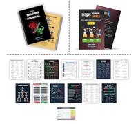 Trading Mantras Ultimate Bundle : journal journalier de trading, secrets d'action des prix et guide complet des modèles de graphiques | Meilleurs livres de trading pour débutants et experts (journal