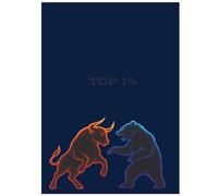 Trading Notebook for Traders: 120 Pages with Grid Layout | Hard Cover Journal for Stock & Crypto Market Analysis, Strategies & Notes